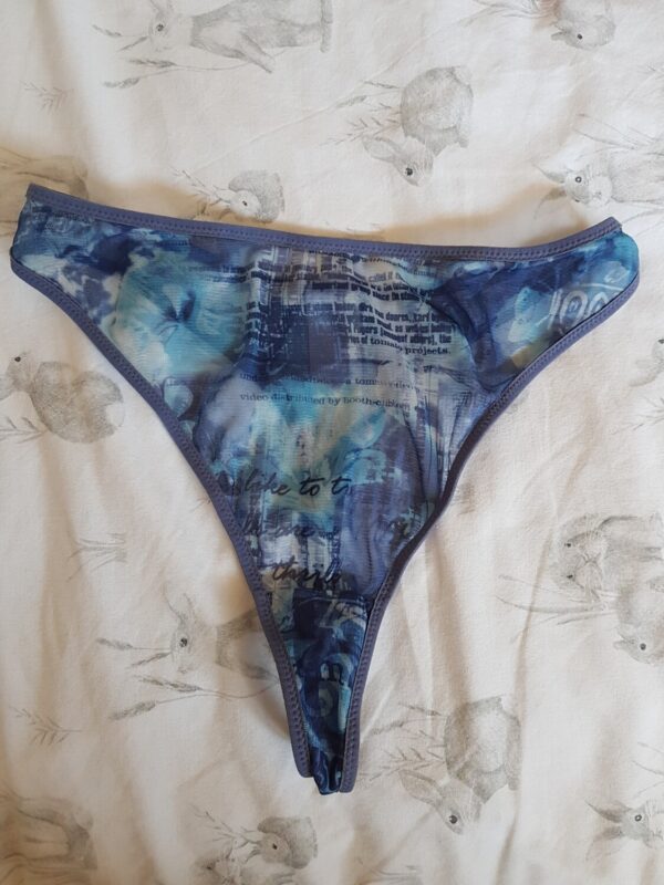 Scented Blue Thong