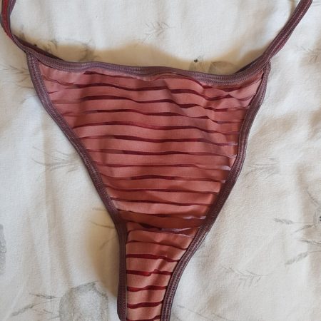 Scented Worn Red Thong